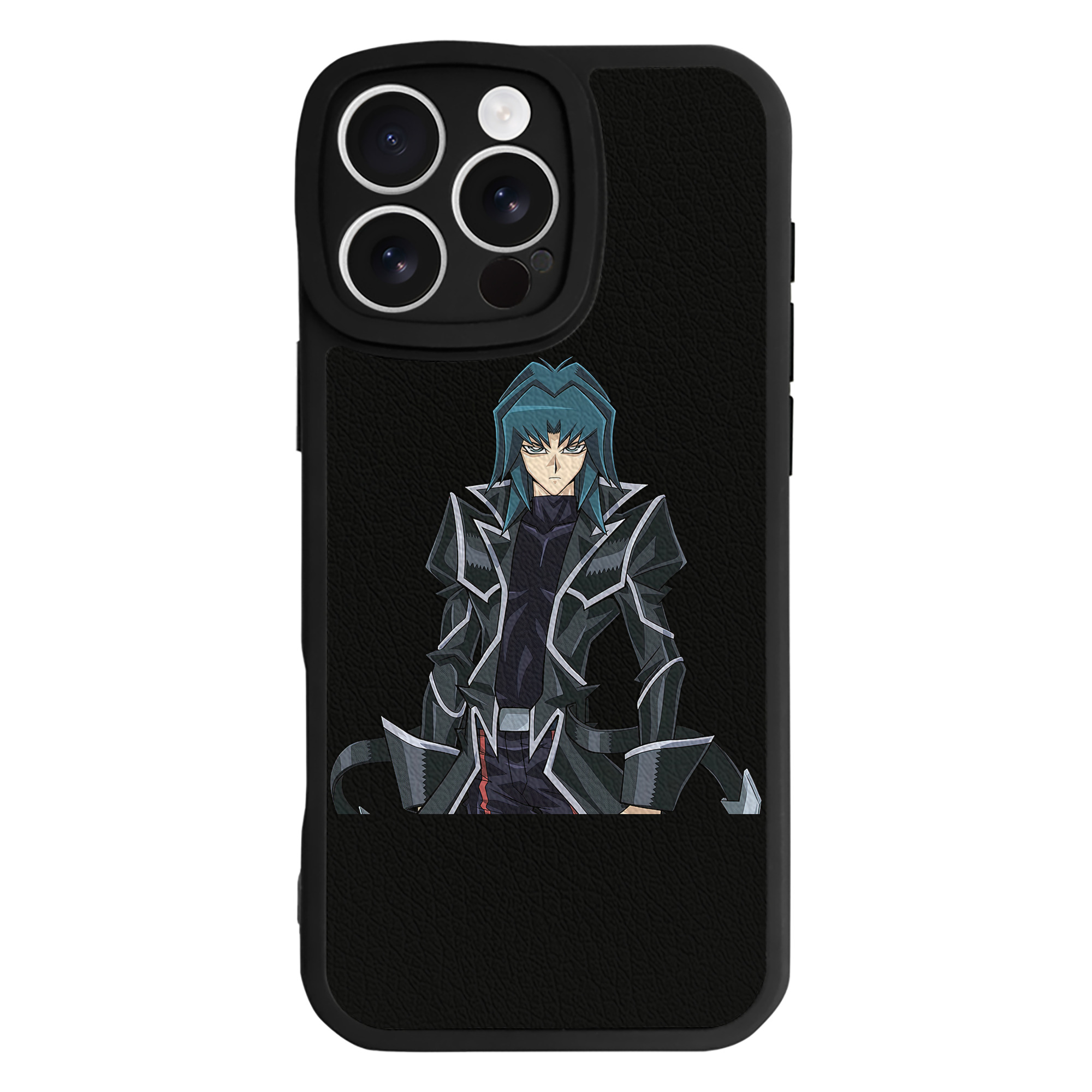 （画像用） 遊☆戯☆王 Yu-Gi-Oh! 【iPhone 16シリーズ対応】シリコンスマホケース（レザー調） 材質：シリコン